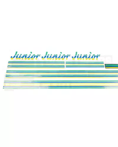 Peugeot 205 JUNIOR Seiten- und Kofferraumaufkleber-Set