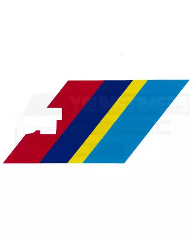 Rallye of andere 205 kofferbakrooster sticker
