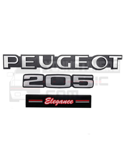 Monogrammes Peugeot 205 ELEGANCE