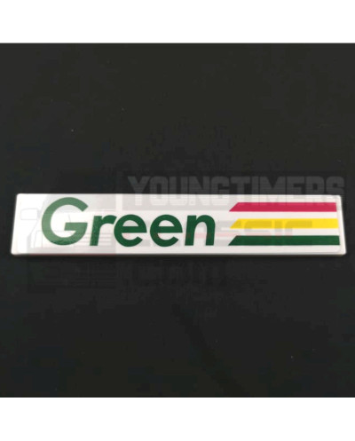 Peugeot 205 GREEN tailgate logo