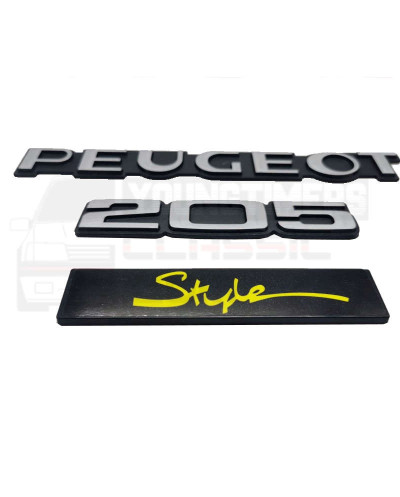 Monogramma per il tuo modello Peugeot 205 Style