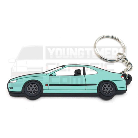 Peugeot 406 coupé key ring blue