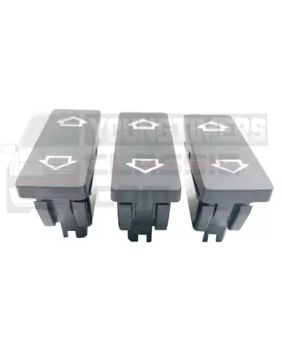 Pulsante alzacristalli illuminato per Peugeot 205 309