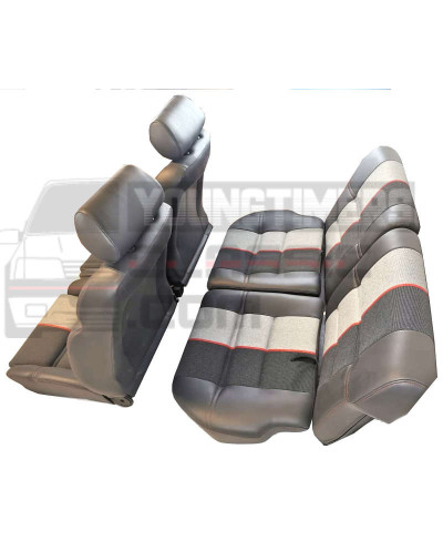 Complete set stoelen voor Peugeot 205 GTI RAMIER met schuim en metalen frame