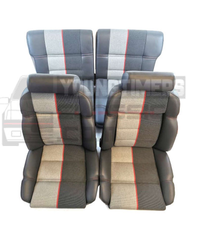 Complete interior Peugeot 205 GTI imitation leather Ramier fabrics