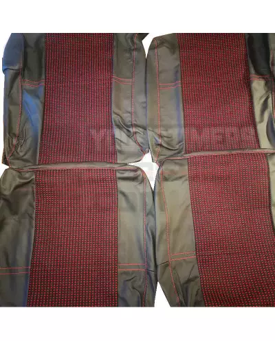Red Quartet Stoff Peugeot 205 CTI Sitzpolster Komplettpolsterung