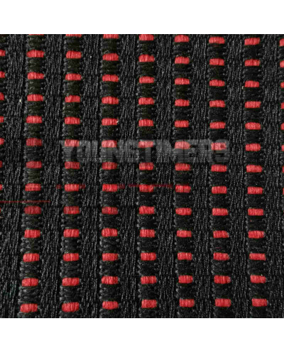 Red Peugeot 205 CTI Quartet fabric for full upholstery seats