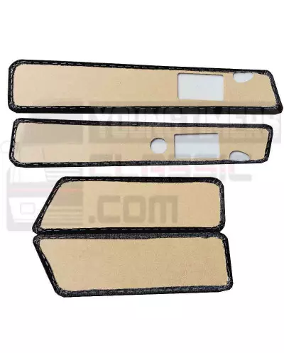 Set of 4 door panels For the Renault Clio Williams Quality fabrics.