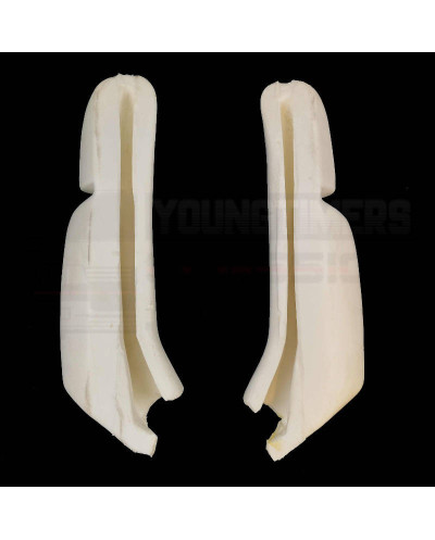 Pair of semi bucket front seat back foam for Peugeot 205 XS