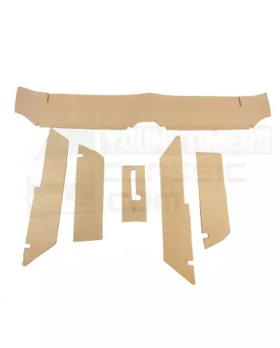Renault 5 Alpine beige carpet 8 parts