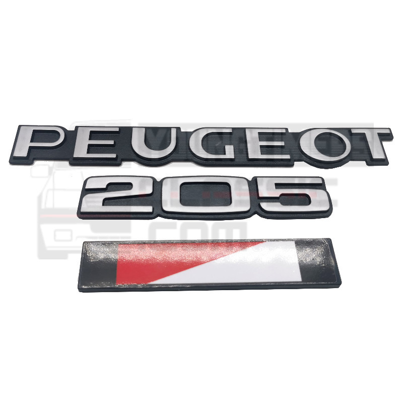 Electric Peugeot 205 logo
