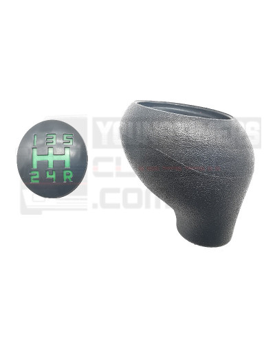 Peugeot 205 Lacoste gear knob with 5-speed pad