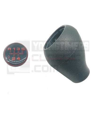 Gear knob 205 GTI BE1 with smooth pad