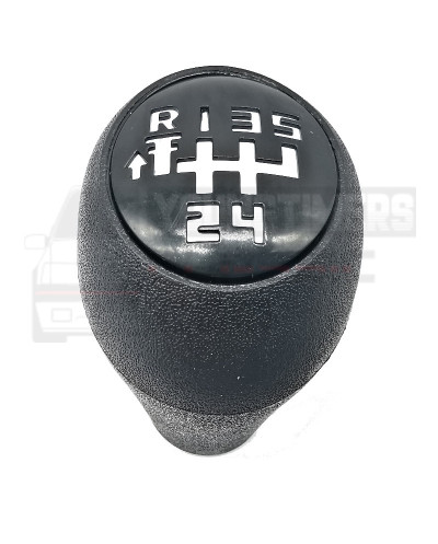 Gear knob Peugeot 205 BE1 5 speed white dot