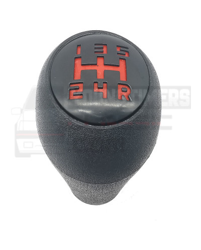 Gear knob 205 GTI be3 5 speed red grid