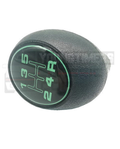 Gear knob 205 GTI Claw dot 5 speed green