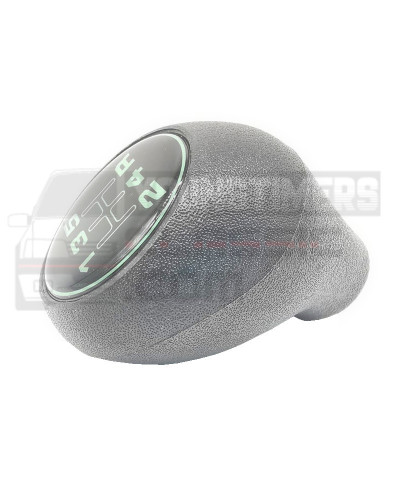 Gear knob Peugeot 205 GTI Smooth green lozenge claw