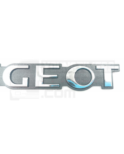 Logo del bagagliaio Peugeot cromato per Peugeot 104