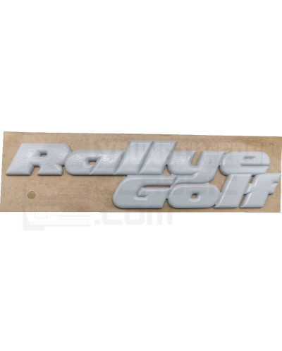 Trunk Rallye logo for Golf 2 G60