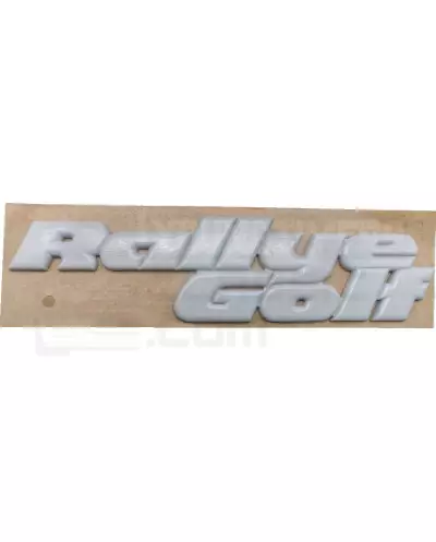 Trunk Rallye logo voor Golf 2 G60