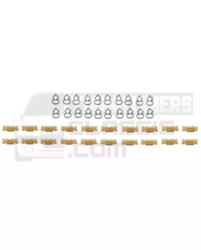 Set di fissaggio Staple Liseré 205 GTI CTI