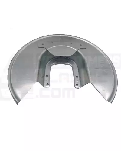 Flensrem Peugeot 205 GTI plaat aluminium bescherming remmen