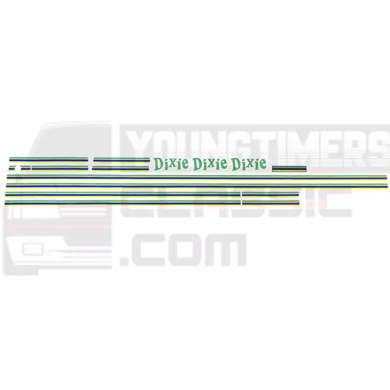 Stickers Peugeot 205 Dixie complete decoratie kit