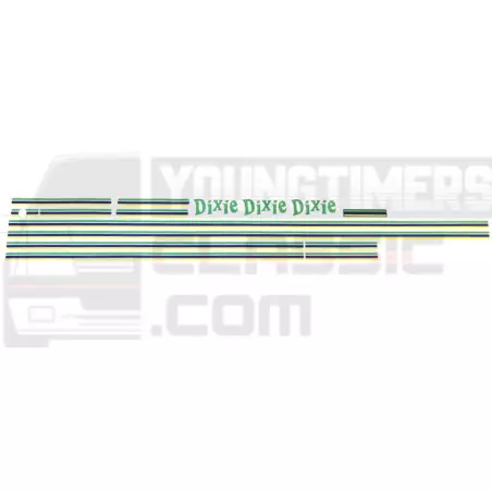 Stickers Peugeot 205 Dixie complete decoratie kit