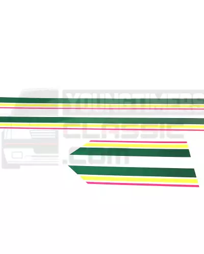 Sticker Peugeot 205 Open side band
