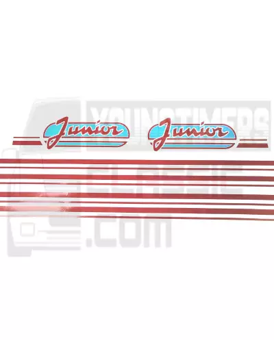 Stickers Junior Peugeot 205 décoration carosserie