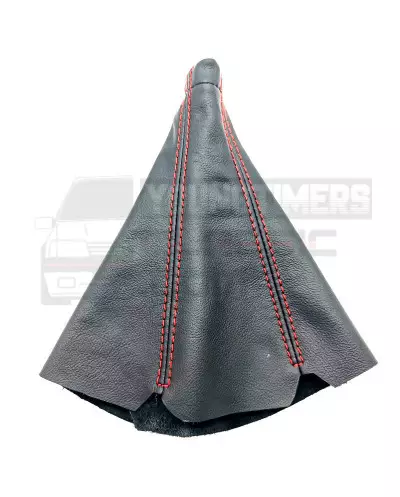 Fuelle de la palanca de cambios peugeot 309 de cuero negro