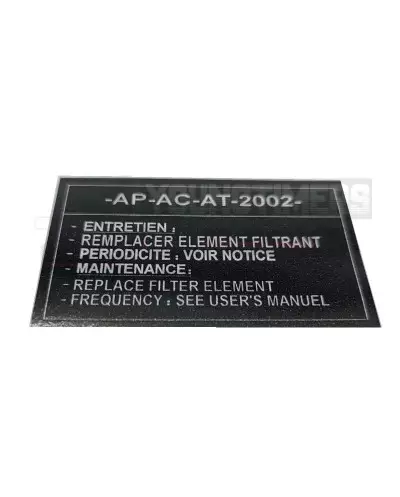 Sticker air box Peugeot 205 GTI CTI 309 GTI