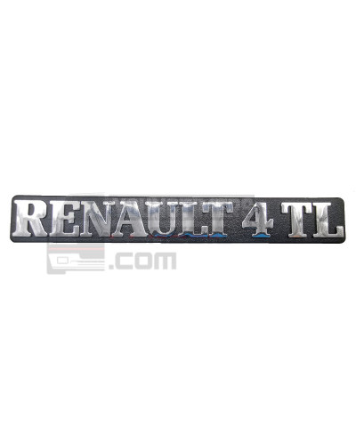 Logotipo del maletero del Renault 4L TL