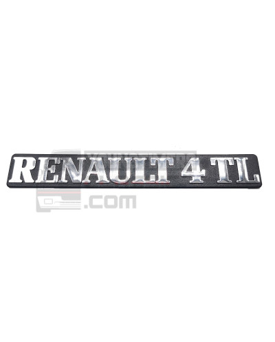 Monogramme de coffre Renault 4L TL