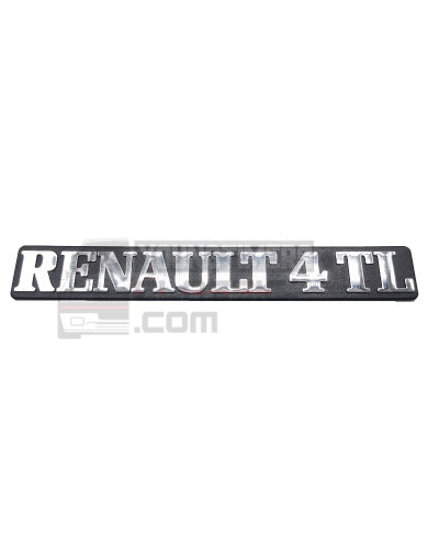 Monograma del maletero Renault 4L TL