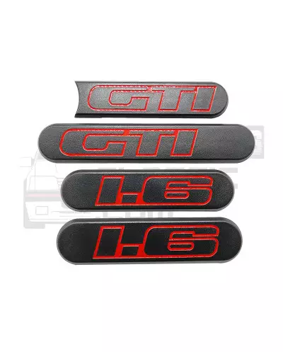 Custode Peugeot 205 GTI 1.6 negro excavado 8659.AJ - 8659.AH - 8659.AF