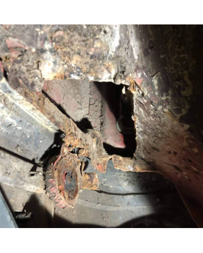 Rust repair Peugeot 205 GTI CTI RALLYE sheet metal body element