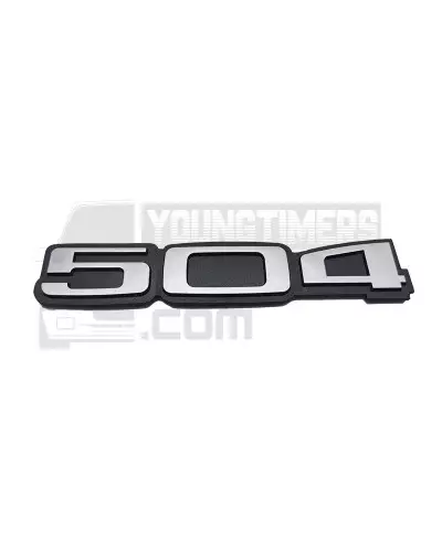 Logo del bagagliaio Peugeot 504