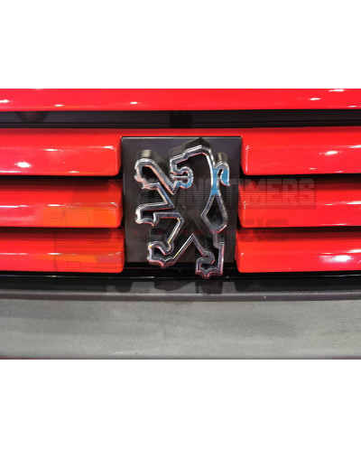 Emblème de calandre lion Peugeot 205 neuf