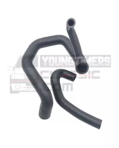 Manguera aceite de motor 205 GTI 1L6 105 cv silicona negro mate Peugeot 3 capas