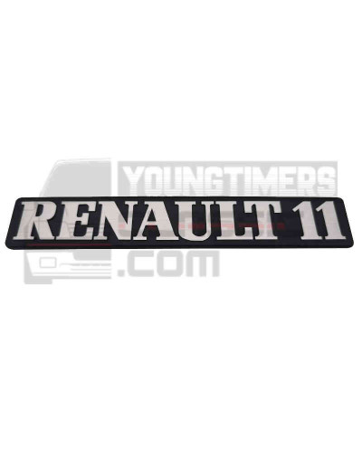 Porta-malas monograma Renault 11 para R11 Turbo partes da carroceria Youngtimer