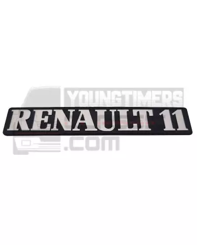 Monogramme de coffre Renault 11 pour R11 Turbo pièces carrosserie Youngtimer