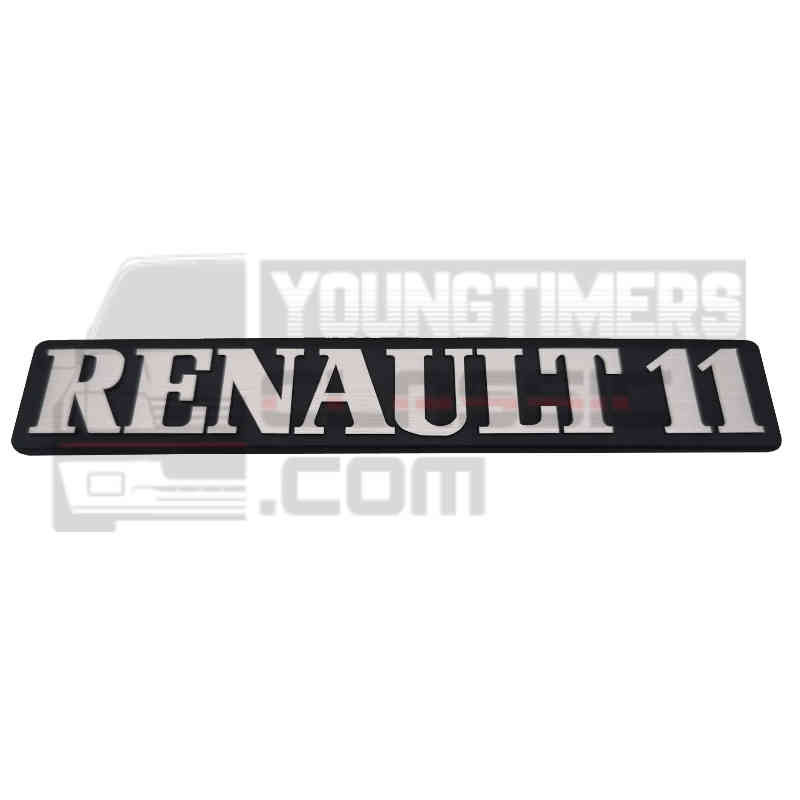Monogramme de coffre Renault 11 pour R11 Turbo pièces carrosserie Youngtimer