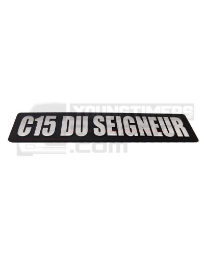 Logo de coffre Citroen C15 du seigneur