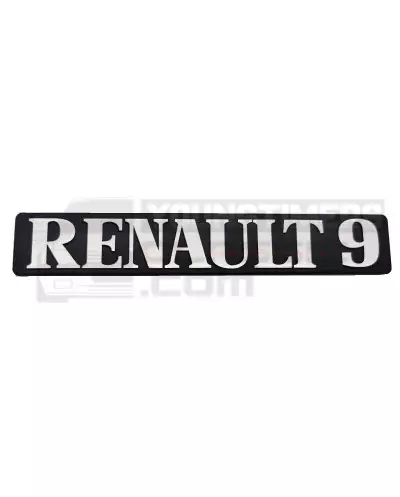 Renault 9 trunk monogram