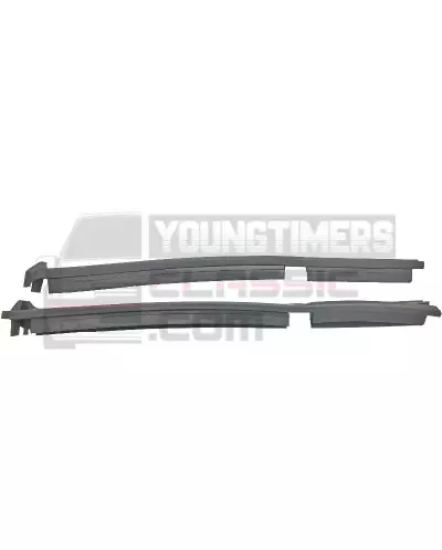 Pair of front window seals Peugeot 205 Cabriolet 9309.69 - 9309.68