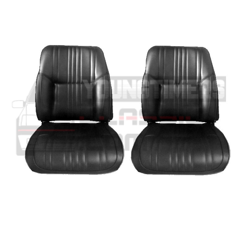 Front seat trim imitation leather alpine black A110 1300 1600S seat cover