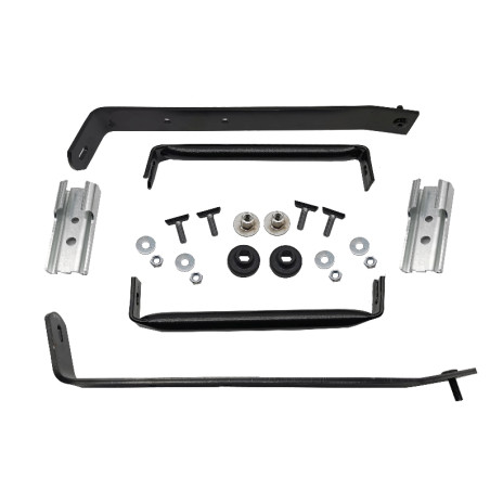 Complete mounting kit front bumper Peugeot 205 GTI Rallye