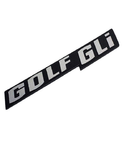 Volkswagen - Golf Cabriolet - Logotipo del maletero GLI policía GTI - Acabado completo