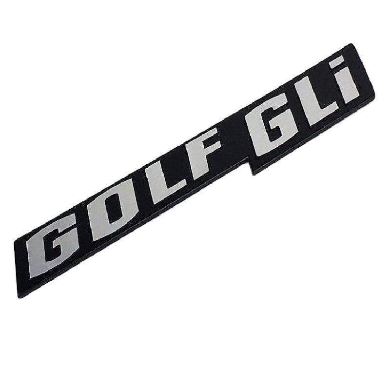 Volkswagen - Golf Cabriolet - Logo bagagliaio GLI polizia GTI - Finit -  it